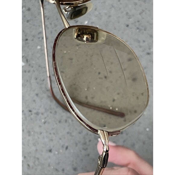 SAFILO ELASTA EYEGLASSES GLASSES Frames ONLY 52-18 0/5 Half Rim Tortoise - Picture 15 of 16